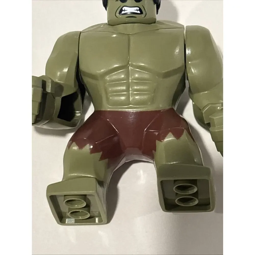 Lego Hulk Minifigure #sh1138 Giant / Reddish Brown Pants Set #76350 Brand New